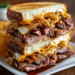 BBQ Brisket Melts Delight – Smoky, Cheesy & Mouthwateringly Bold!