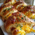 Easy Cheesy Breakfast Rolls – Warm, Gooey & Perfect for Busy Mornings!