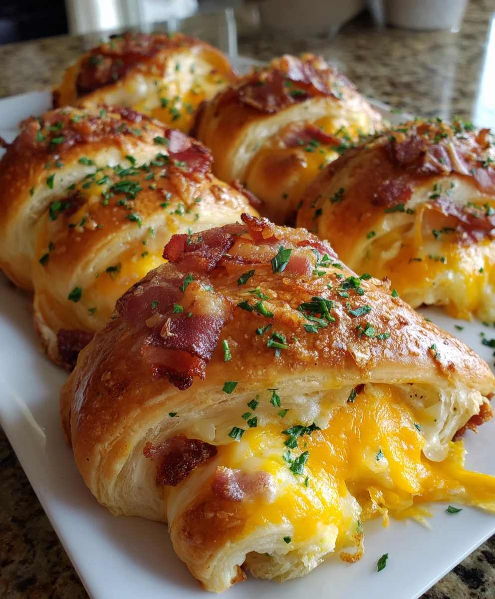 Easy Cheesy Breakfast Rolls – Warm, Gooey & Perfect for Busy Mornings!
