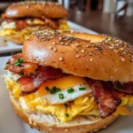 Breakfast Bagel Sandwich – Hearty, Cheesy & Perfect to Start Your Day!