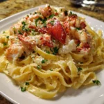 Cajun Seafood Alfredo with Lobster and Crab – Creamy, Spicy & Pure Luxury on a Plate!