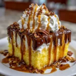 Turtle Poke Cake – Rich, Gooey & Completely Irresistible!