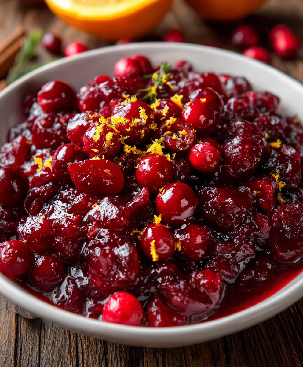 Cooked Cranberry Sauce – Tangy, Sweet & Holiday-Perfect Every Time!