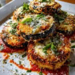 Crispy Baked Eggplant Parmesan – Golden, Cheesy & Comfort Food Done Right!