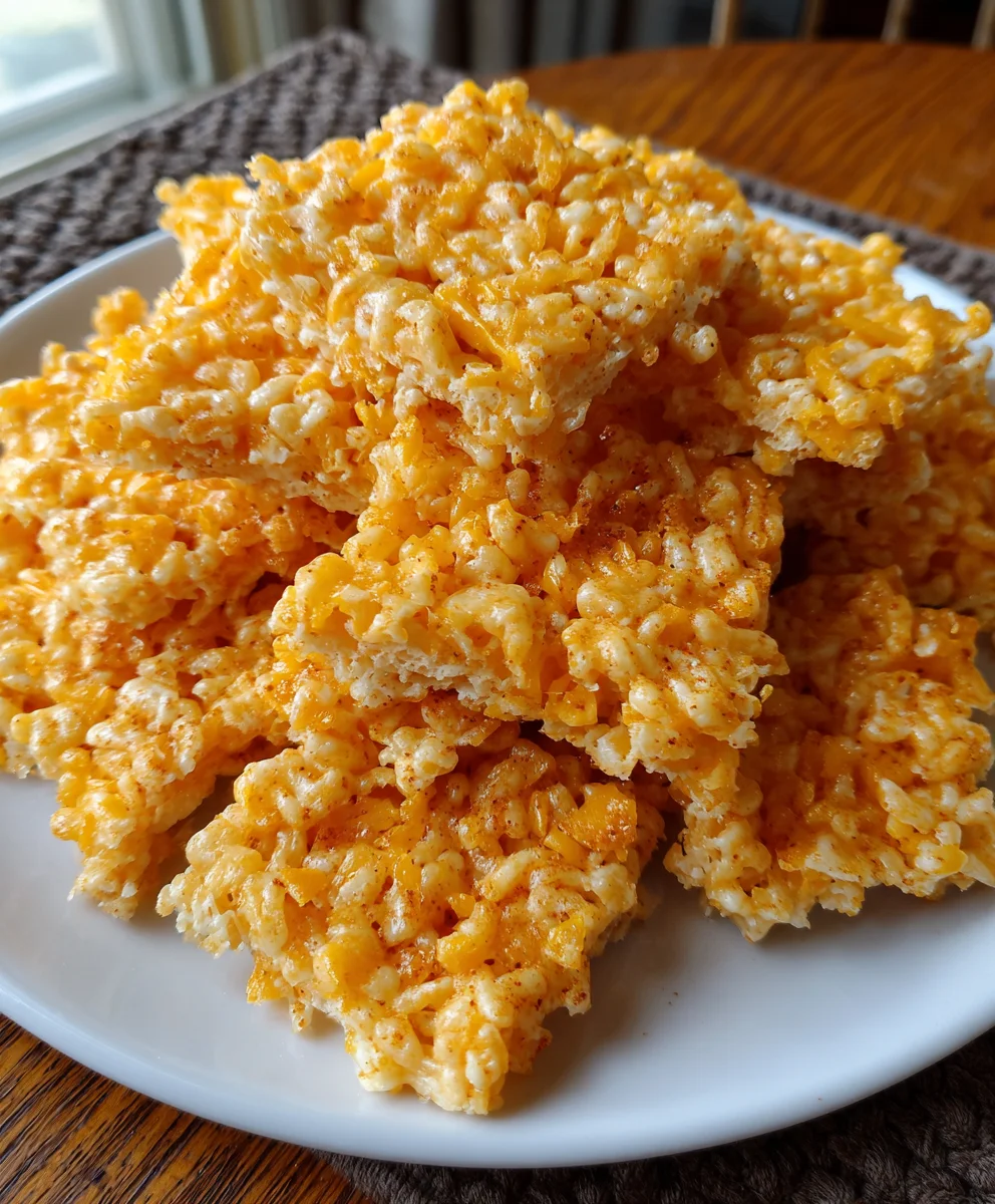 Rice Krispie Cheddar Crackers – Crunchy, Cheesy & Seriously Addictive!