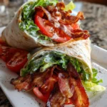 Gourmet BLT Wraps with Secret Sauce – Fresh, Crispy & Next-Level Delicious!
