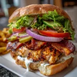 Ultimate Loaded Chicken Club – Stacked, Savory & Seriously Satisfying!