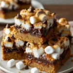 S’mores Gingerbread Cookie Bars – Gooey, Spiced & Holiday-Perfect!