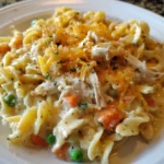 Easy Chicken Noodle Casserole – Creamy, Cozy & Classic Comfort Food!