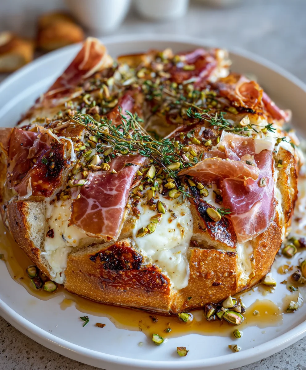 Brie Cheese Bread – Gooey, Buttery & Irresistibly Cheesy!