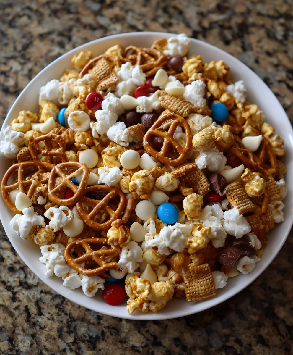 Sweet and Salty Puffcorn Snack Mix – Crunchy, Addictive & Perfectly Balanced!