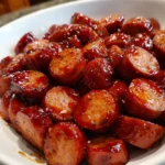 BBQ Sausage Bites – Easy, Sticky & Irresistibly Smoky!