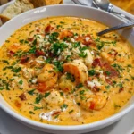 Creamy Crab and Shrimp Seafood Bisque – Rich, Velvety & Luxuriously Coastal!