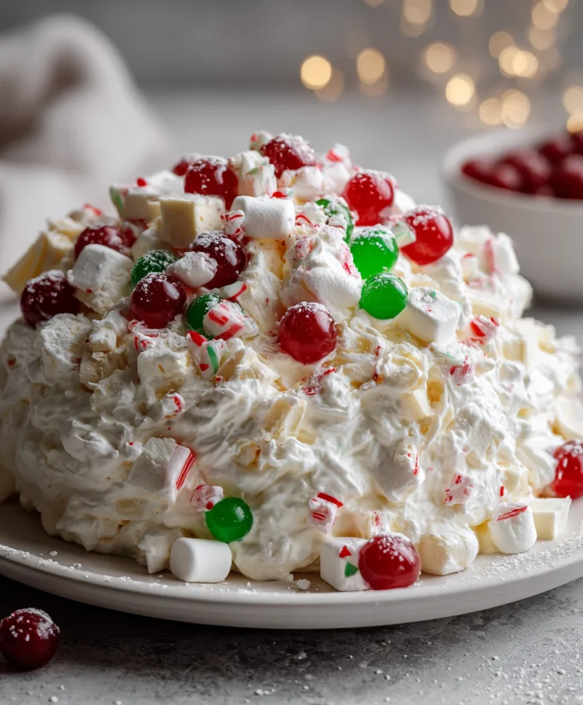 Christmas Fluff – Creamy, Festive & Bursting with Holiday Cheer!