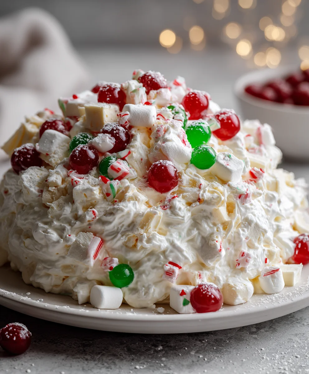 Christmas Fluff – Creamy, Festive & Bursting with Holiday Cheer!