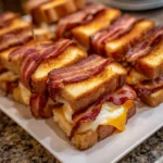 Bacon Wrapped Grilled Cheese Fingers – Crispy, Cheesy & Pure Comfort Food!