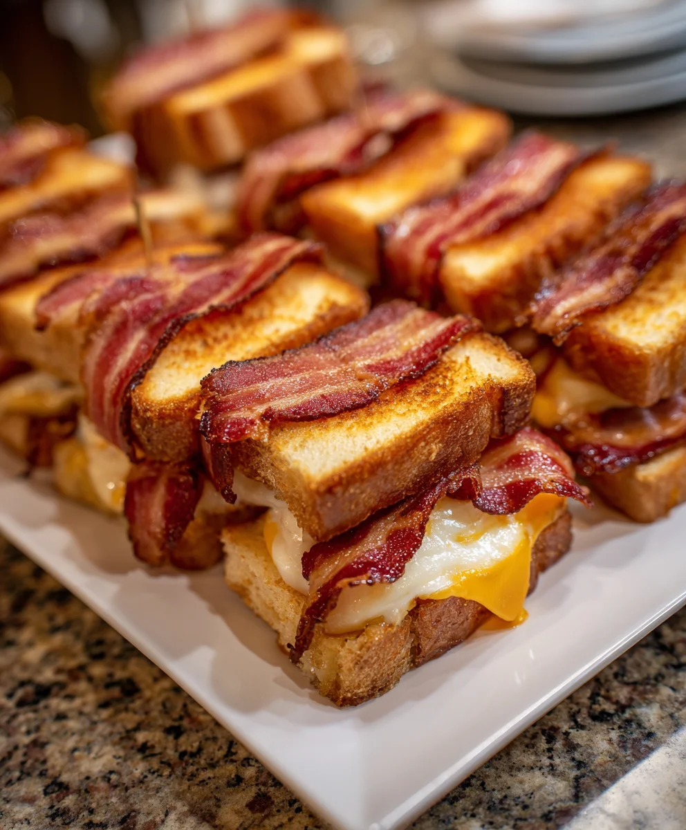 Bacon Wrapped Grilled Cheese Fingers – Crispy, Cheesy & Pure Comfort Food!