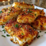 Crispy Air Fryer Parmesan Cod – Light, Golden & Incredibly Flavorful!