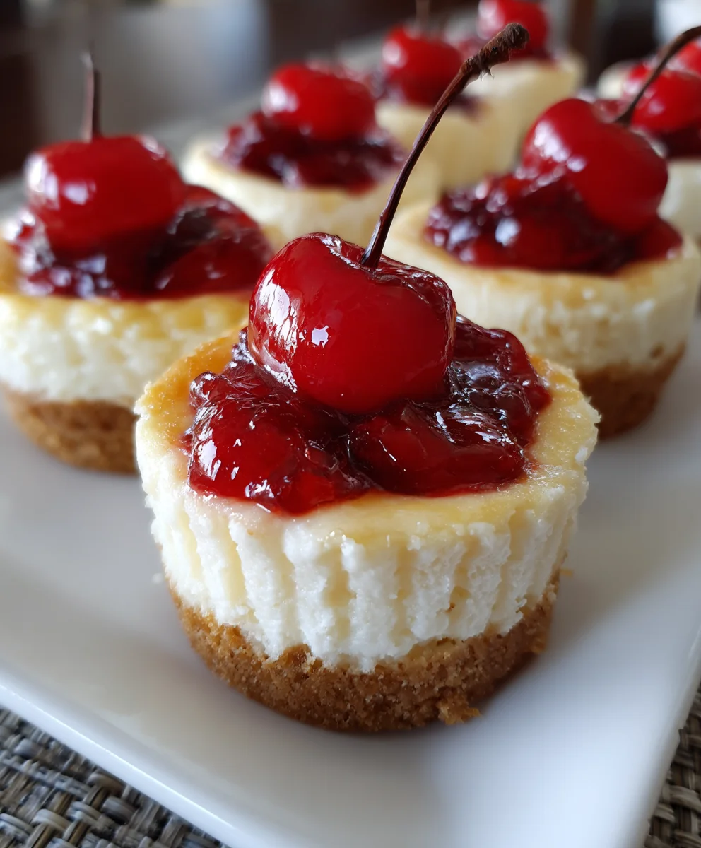 Cherry Cheesecake Cupcake Bites – Creamy, Tangy & Perfectly Pop-able!