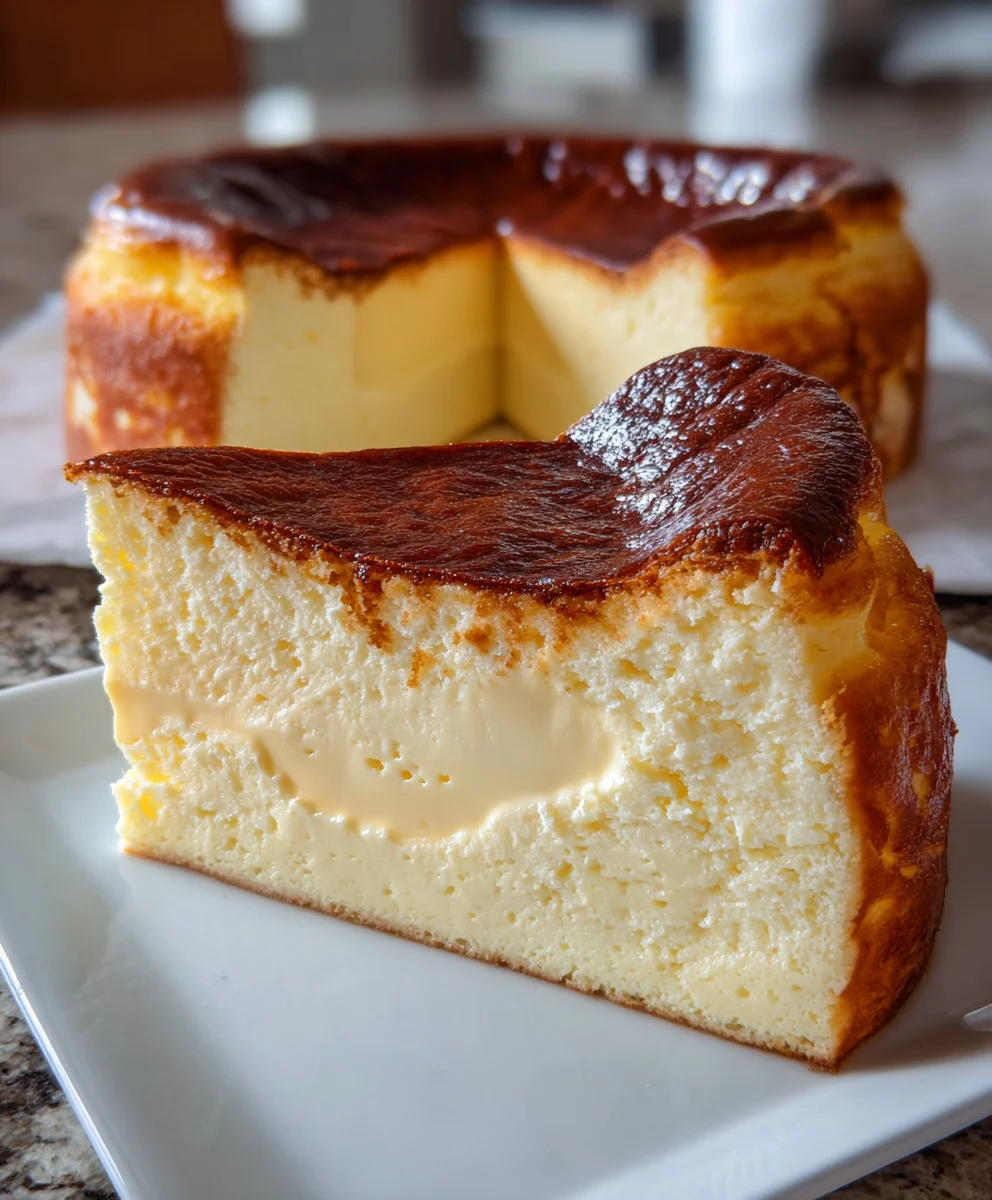 Creamy Burnt Basque Cheesecake Bliss – Rich, Silky & Irresistibly Caramelized!
