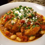 Slow Cooker Buffalo Chicken Chili – Bold, Spicy & Comfort Food with a Kick!