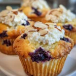 Blueberry Cream Cheese Muffins – Soft, Creamy & Bursting with Berry Bliss!