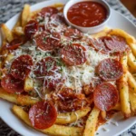 Pepperoni Pizza Fries – Crispy, Cheesy & Loaded with Pizza Flavor!