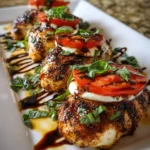 Caprese Chicken Italian Dish – Juicy, Fresh & Bursting with Italian Flavor!