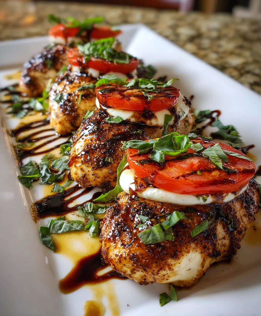 Caprese Chicken Italian Dish – Juicy, Fresh & Bursting with Italian Flavor!