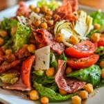 Antipasto Salad Italian Greens – Fresh, Zesty & Loaded with Italian Flavor!
