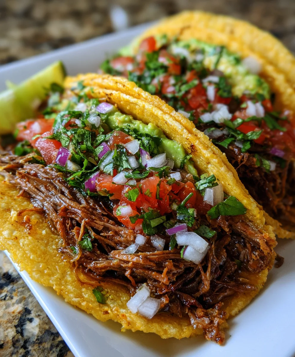 Viral Crispy Shredded Beef Tacos – Crunchy, Juicy & Internet-Famous Delicious!
