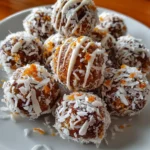 Carrot Date Coconut Truffles – Naturally Sweet, Wholesome & Bite-Sized Bliss!