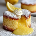 Lemon Lava Cake Dessert – Bright, Gooey & Irresistibly Citrusy!