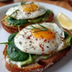Mediterranean Breakfast Sandwich – Fresh, Savory & Morning-Perfect!