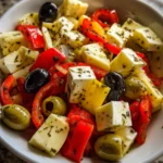 Marinated Cheese and Olives – Savory, Zesty & Perfect for Effortless Entertaining!