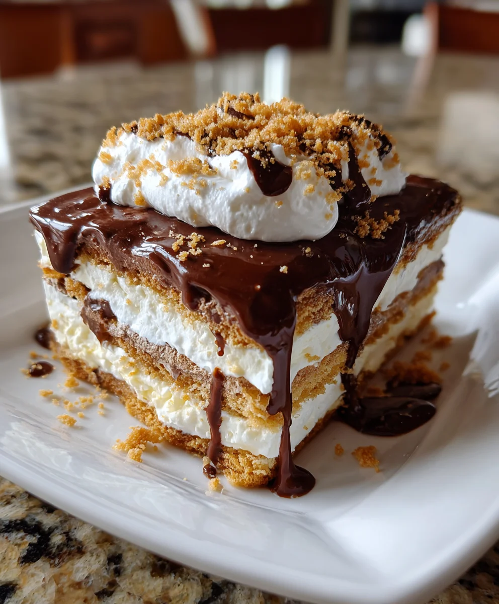 Chocolate Eclair Cake – Creamy, Chocolatey & Irresistibly Decadent!