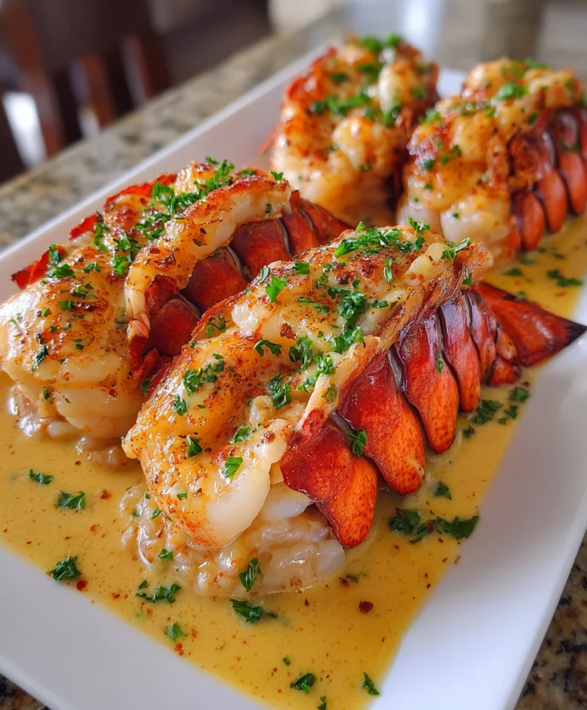 Creamy Garlic Butter Lobster Tails – Luxurious, Rich & Restaurant-Worthy!