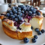 Cottage Cheese Blueberry Cloud Bread – Fluffy, Light & Naturally Sweet!