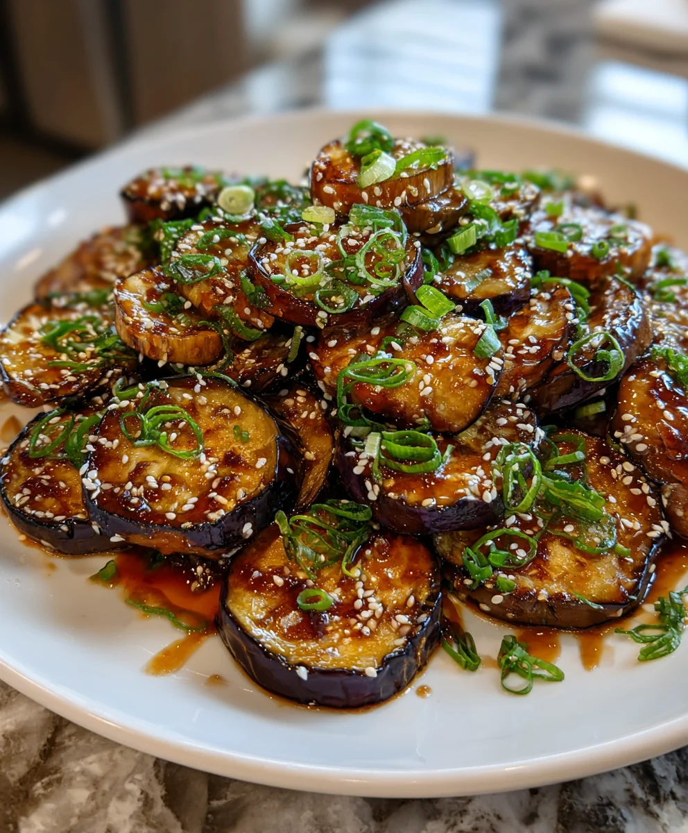 Miso-Glazed Eggplant – Savory, Umami-Rich & Irresistibly Tender!