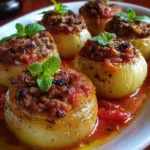 Greek Stuffed Onions – Tender, Savory & Bursting with Mediterranean Flavor!