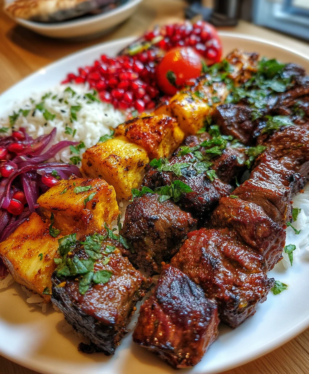 Persian Shish Andaz Meat – Rich, Savory & Boldly Spiced!