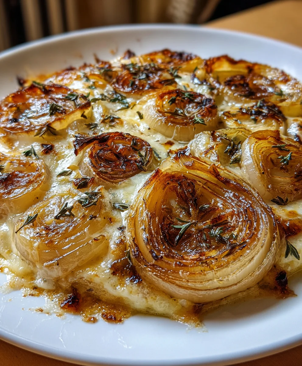 Asiago Roasted Onions – Savory, Caramelized & Irresistibly Cheesy!