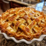 Caramel Apple Pie Dessert – Warm, Gooey & Drizzled with Irresistible Sweetness!