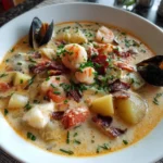 Nova Scotia Seafood Chowder – Rich, Creamy & Coastal Comfort in a Bowl!
