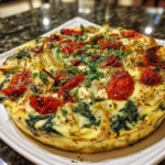 Spinach Artichoke Tomato Casserole – Creamy, Savory & Veggie-Packed Comfort!