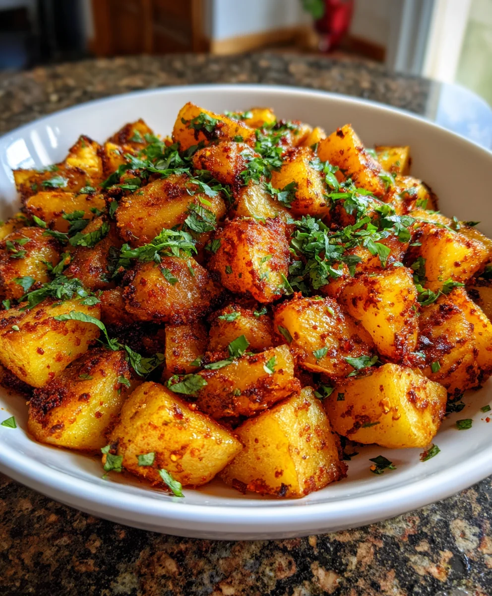 Spicy Mexican-Style Street Potatoes – Crispy, Zesty & Flavor-Loaded!