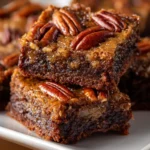 Buttery Pecan Pie Brownies – Fudgy, Nutty & Irresistibly Decadent