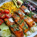 Chipotle Honey Salmon Bowls – Sweet, Smoky & Boldly Flavorful!