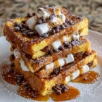 S’mores French Toast Delight – Gooey, Chocolatey & Breakfast Dessert Bliss!