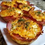 Ham and Eggs Cups – Savory, Protein-Packed & Perfect for Busy Mornings!